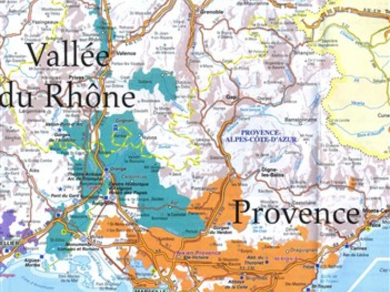 Provence s vůní levandule letecky 2015