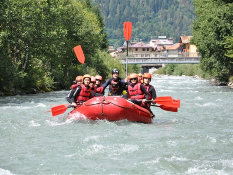 Rafting a ferrata v Dolomitech
