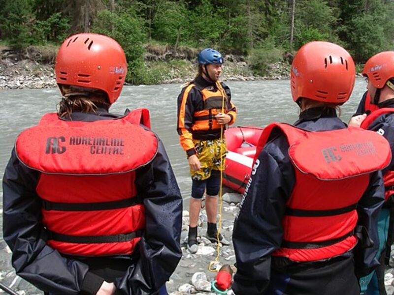 Rafting a turistika ve Švýcarsku
