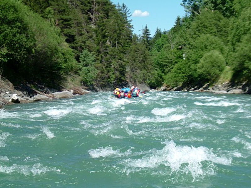 Rafting a turistika ve Švýcarsku