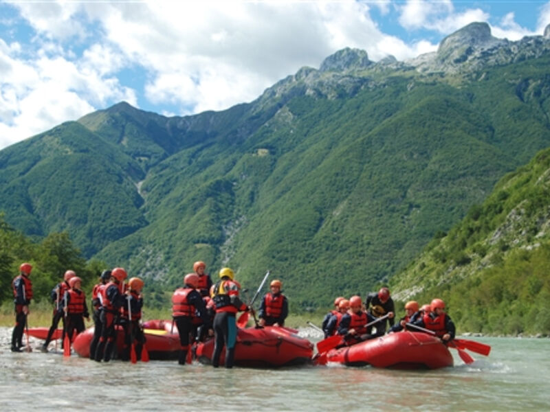 Rafting ve Slovinsku