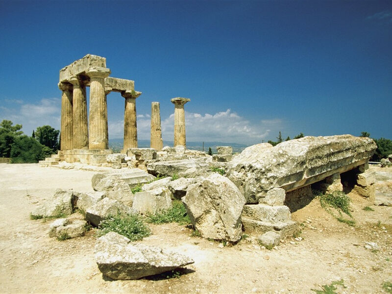 Řecko -  starověké památky velmi podrobný okruh