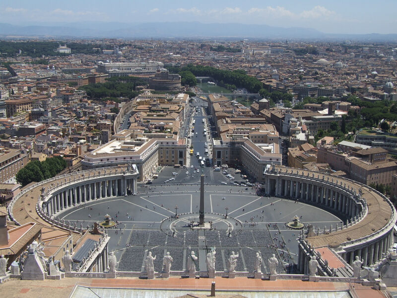 Řím Vatikán Neapol
