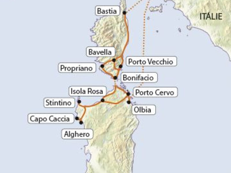 Sardinie A Korsika Se Stewardy (Ostrovní Perly)