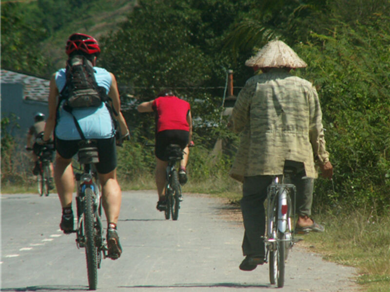 Silvestr ve Vietnamu na kole