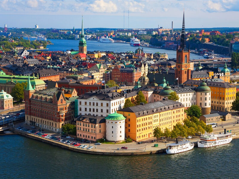Švédsko, Finsko - Stockholm A Helsinky Letecky I Lodí