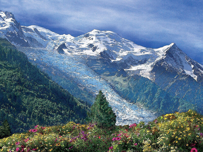 Švýcarské a Francouzské Alpy