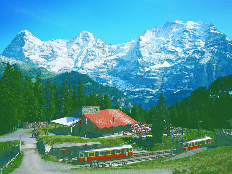 Švýcarské Alpy A Termální Lázně ***