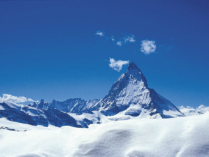 Švýcarské Průsmyky A Matterhorn