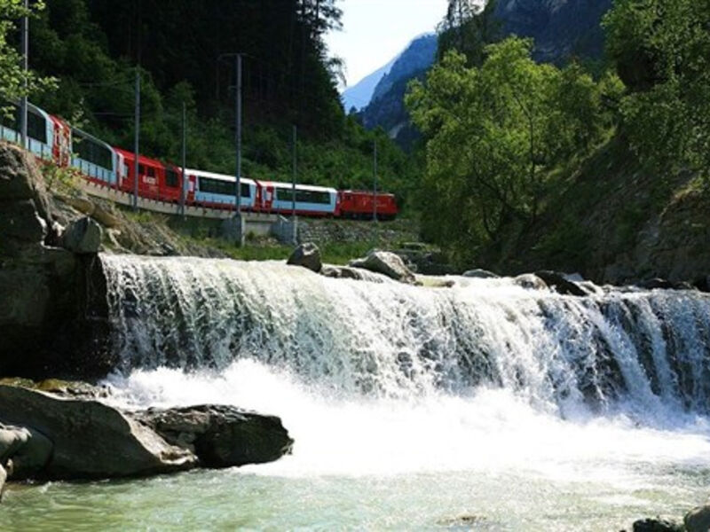Švýcarsko a Glacier Express