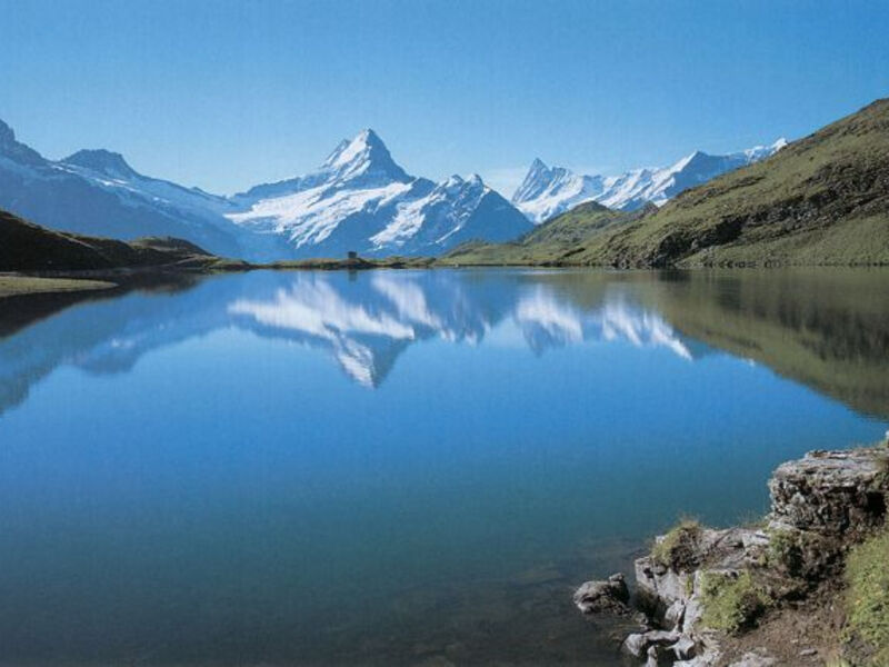 Švýcarsko - Diablerets - Ženevské Jezero, Mont Blanc