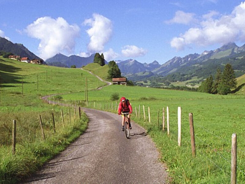 Švýcarský Engadin na kole