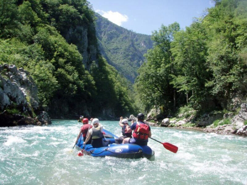 Tara Rafting Černá Hora - Expediční Rafting V Nejhlubším Kaňonu Evropy (Na Raftu) A Navíc Řeky + Morača + Neretva + Vrbas