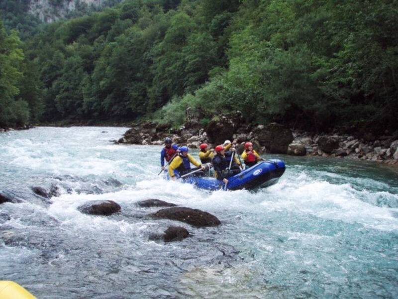 Tara Rafting Černá Hora - Expediční Rafting V Nejhlubším Kaňonu Evropy (Na Raftu) A Navíc Řeky + Morača + Neretva + Vrbas