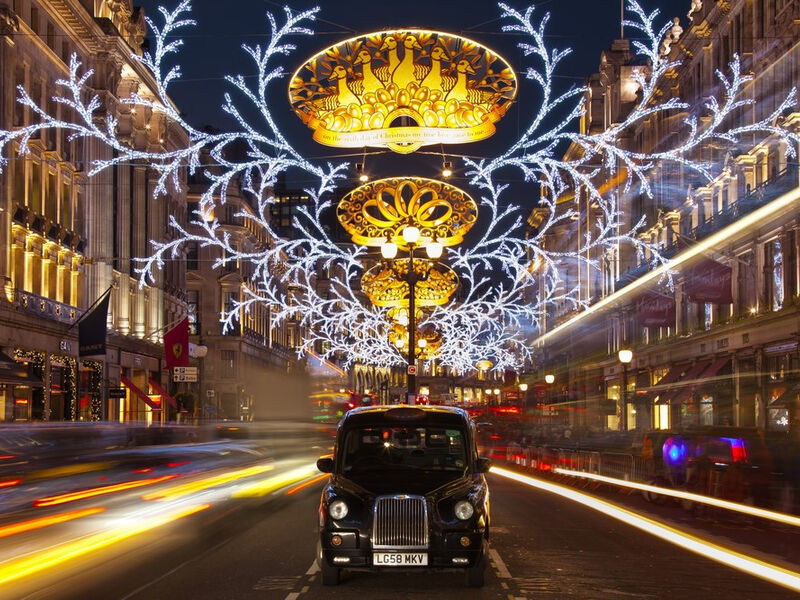 Vánoční Londýn a nákupy na Oxford Street