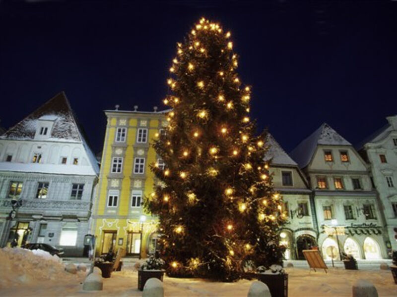 Vánoční město Štýr a klenoty Horního Rakouska