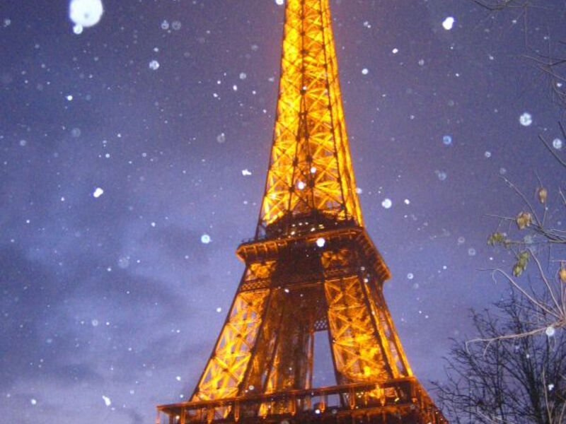Vánoční Paříž