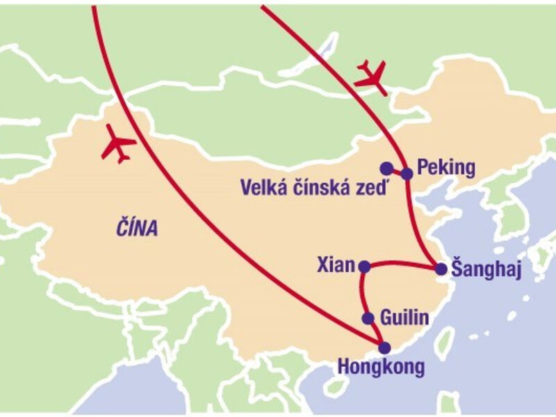 Velký okruh Čínou s návštěvou Hong Kongu