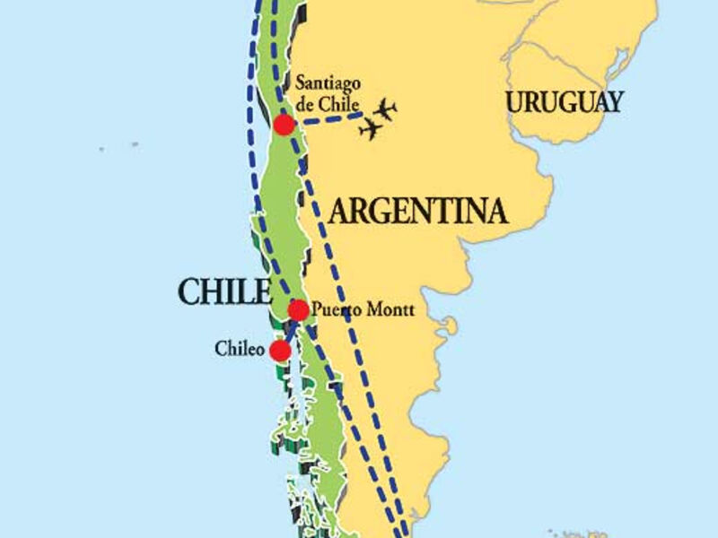 Velký okruh po Chile
