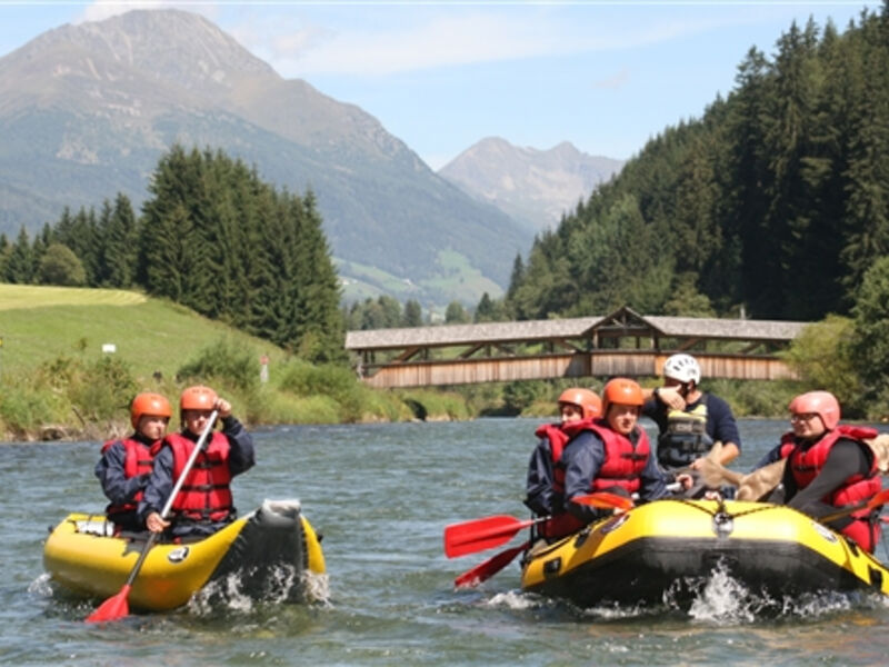Víkendový rafting v Rakousku