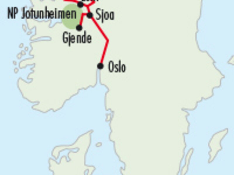 Výšlapy Po Norských Horách A Nad Fjordy (4 Noclehy, 2 Noclehy A 1 Nocleh Na Jednom Místě)