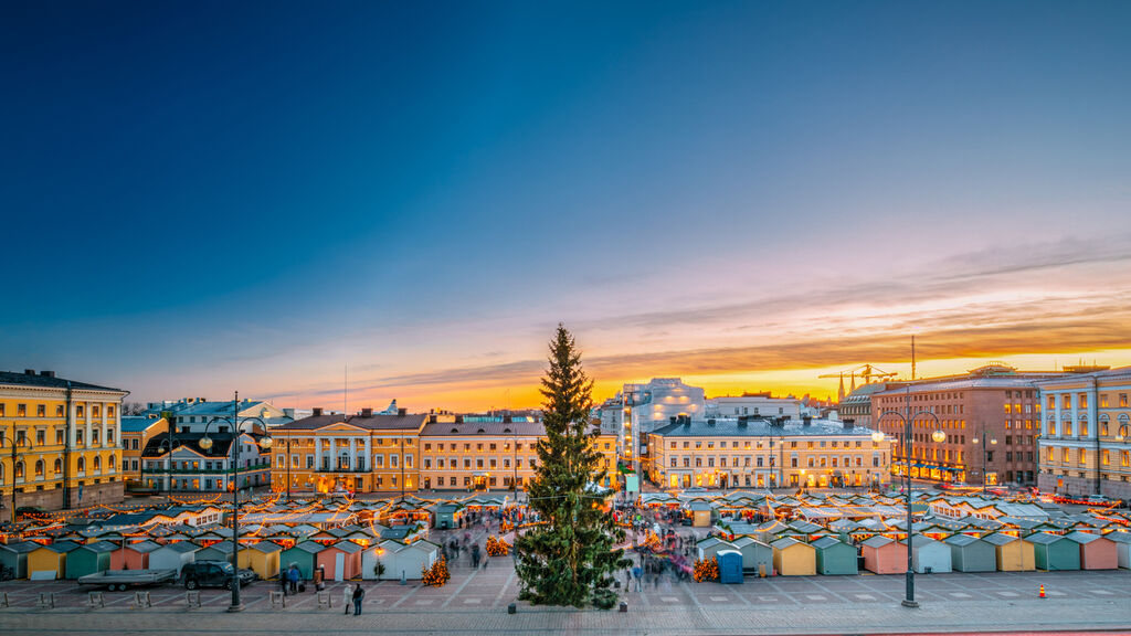 Advent v Helsinkách - fotografie