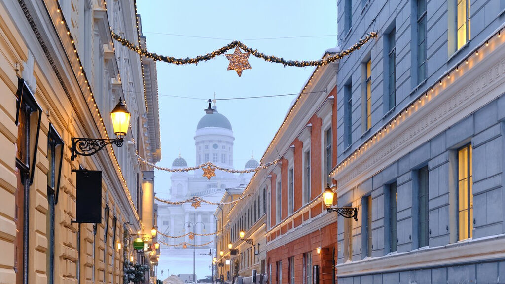 Advent v Helsinkách - fotografie