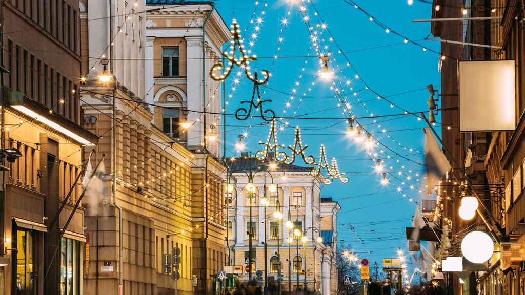 Advent v Helsinkách - fotografie