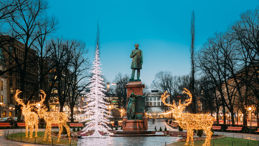 Advent v Helsinkách - fotografie