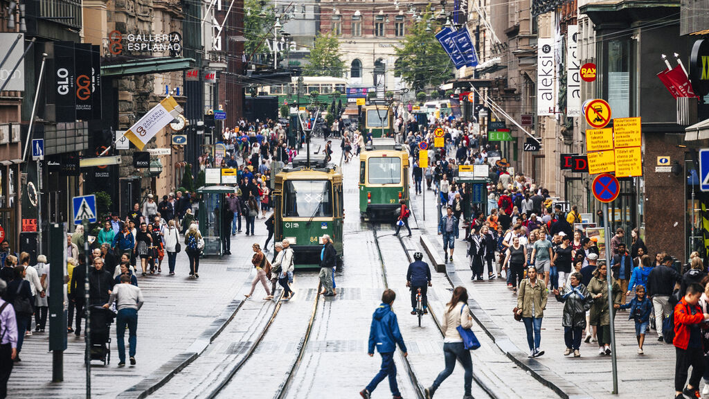 Advent v Helsinkách - fotografie