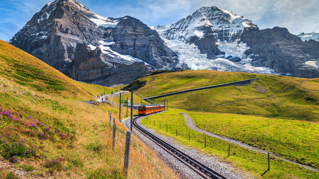 Bernské Alpy s návštěvou Jungfrau - fotografie