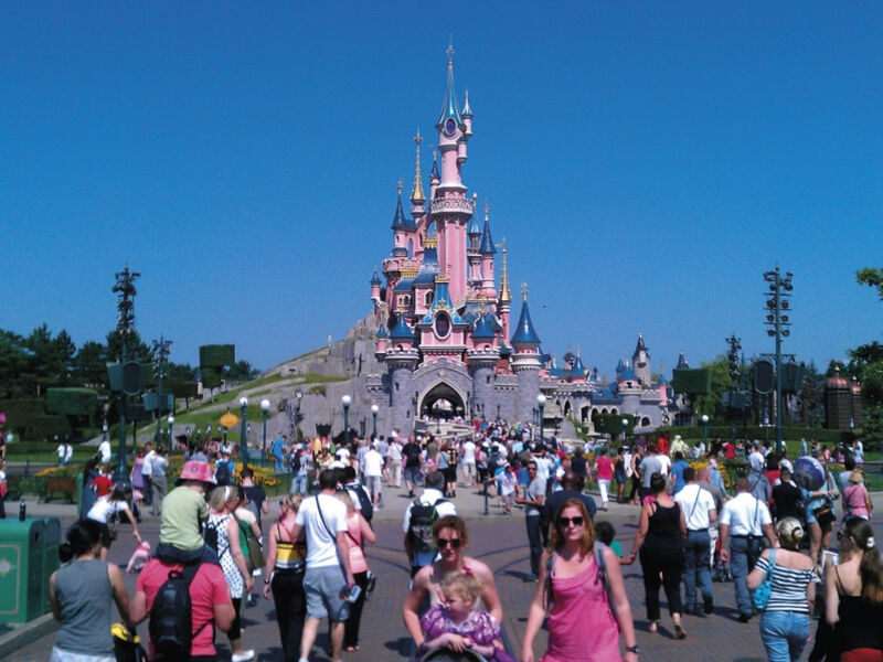 Disneyland a Paříž
