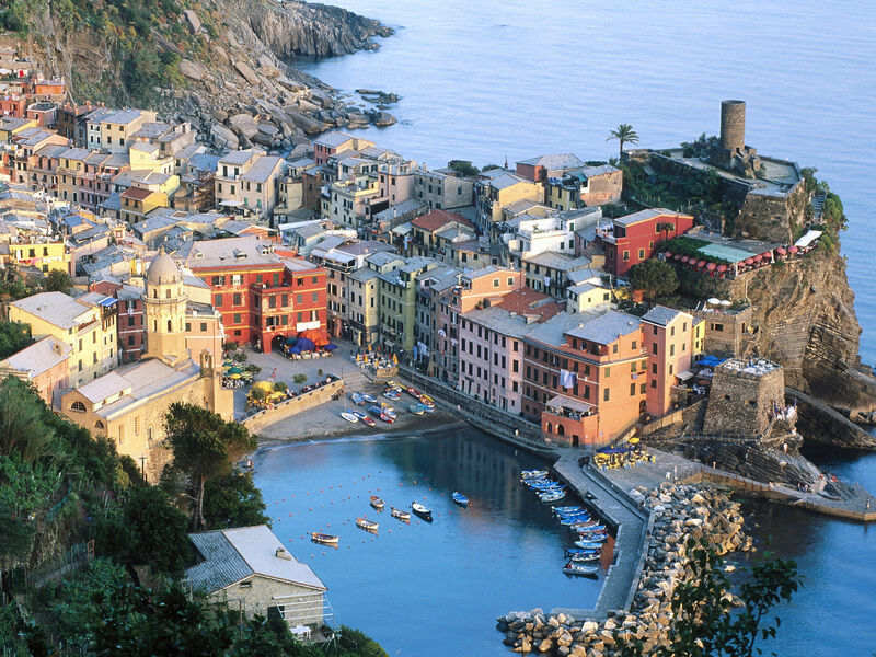 Itálie - Ligurská Riviéra A Cinque Terre S Koupáním