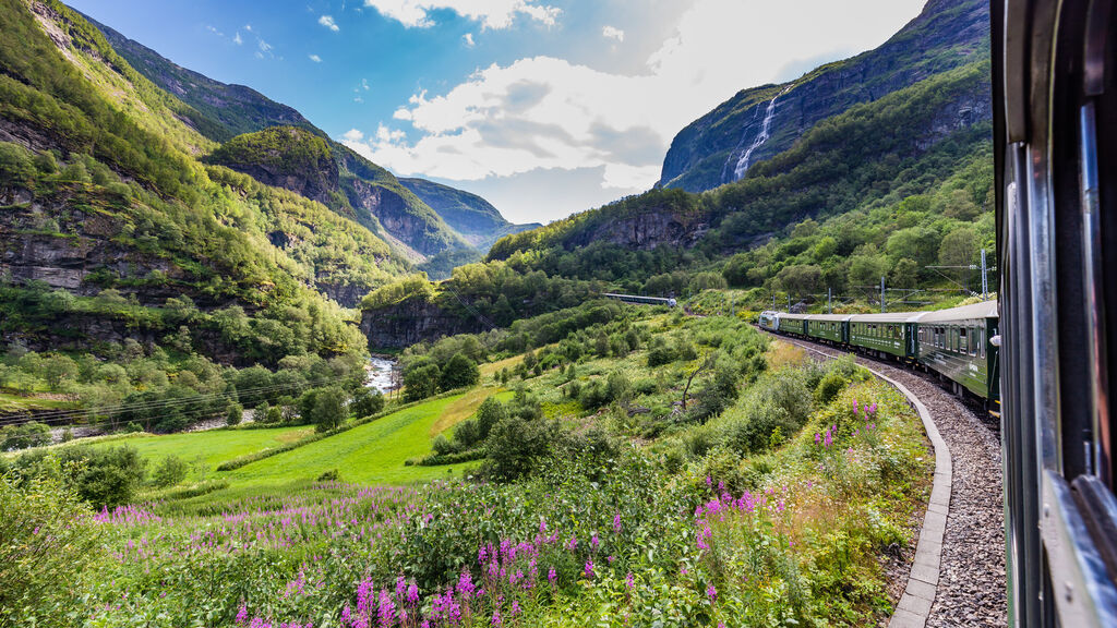 Krajinou fjordů z Osla do Bergenu - vlakem - fotografie
