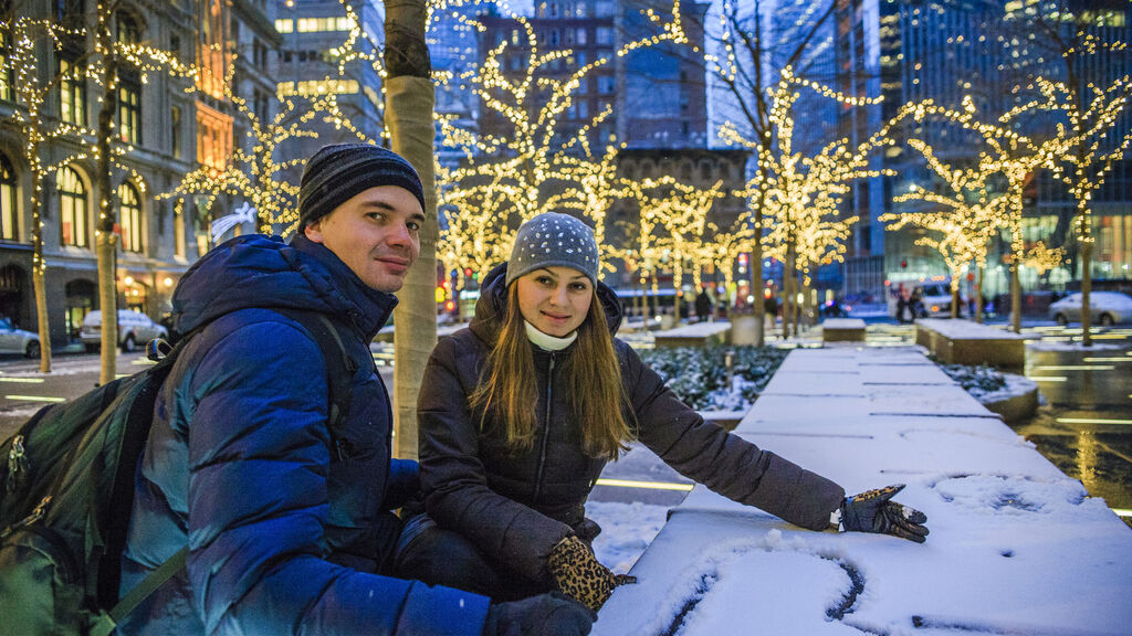 Předvánoční New York - fotografie