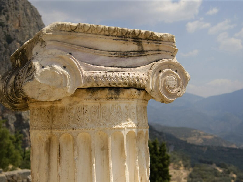 Řecko - starověké památky velmi podrobný okruh letecky