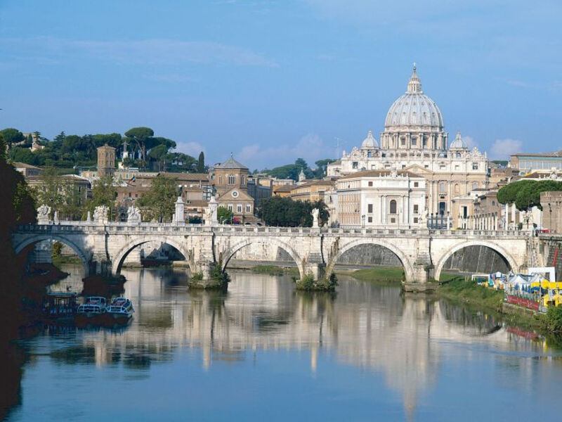 Řím, Vatikán, Neapolský Záliv - Letecky