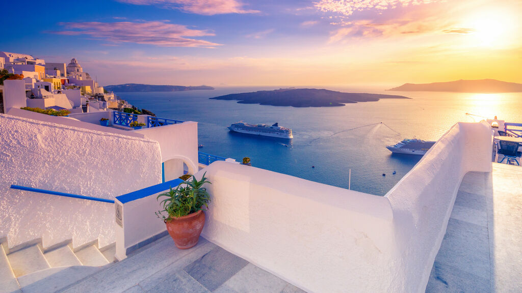 Z Kréty Na Santorini - fotografie