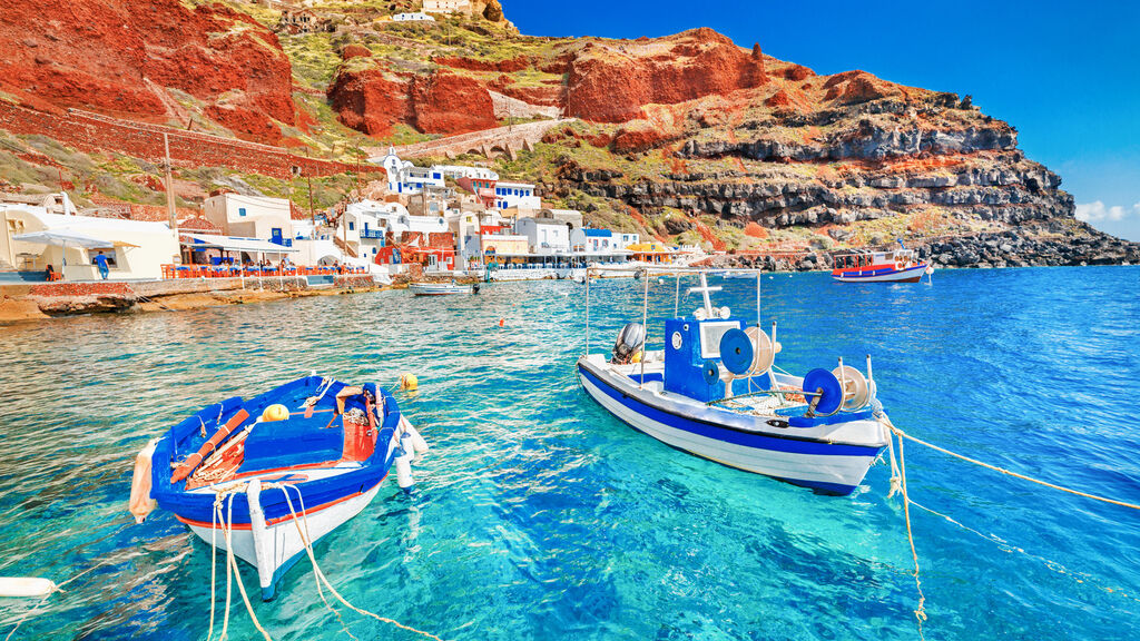 Z Kréty Na Santorini - fotografie