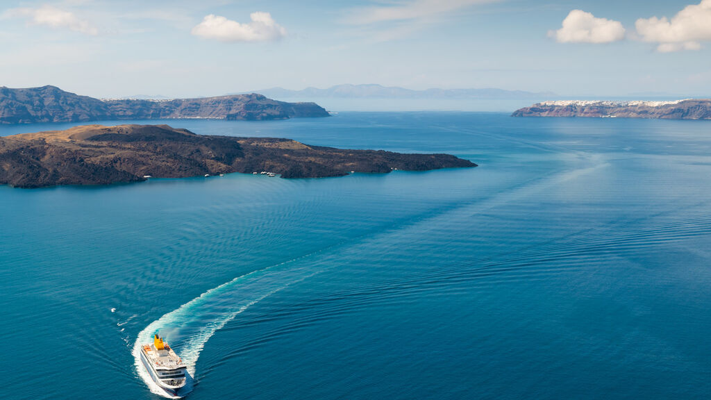 Z Kréty Na Santorini - fotografie